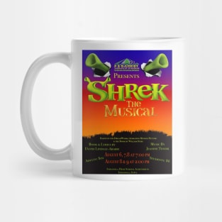 Carousel Theatre Shrek: The Musical Show Poster Mug